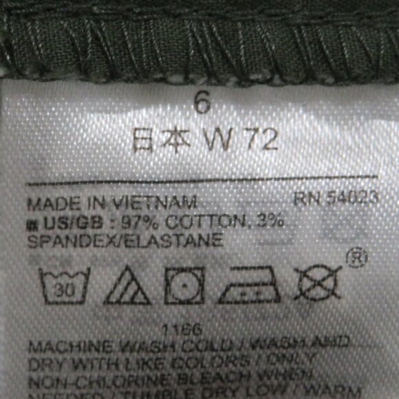 GAP* Women's 1.5" Belt Loop Hidden Hook/Zip Closure City 3" Shorts~ Size 6 - Picture 4 of 11